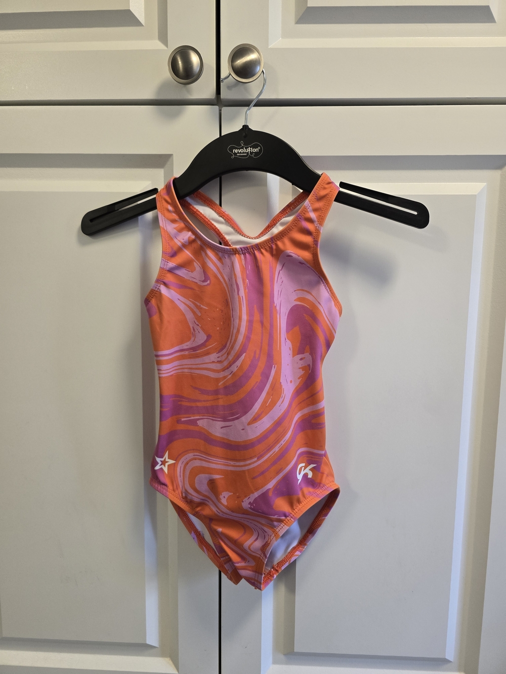 GK Elite American Girl Lila Matching Leotard for Girls Child Small Gymnastics